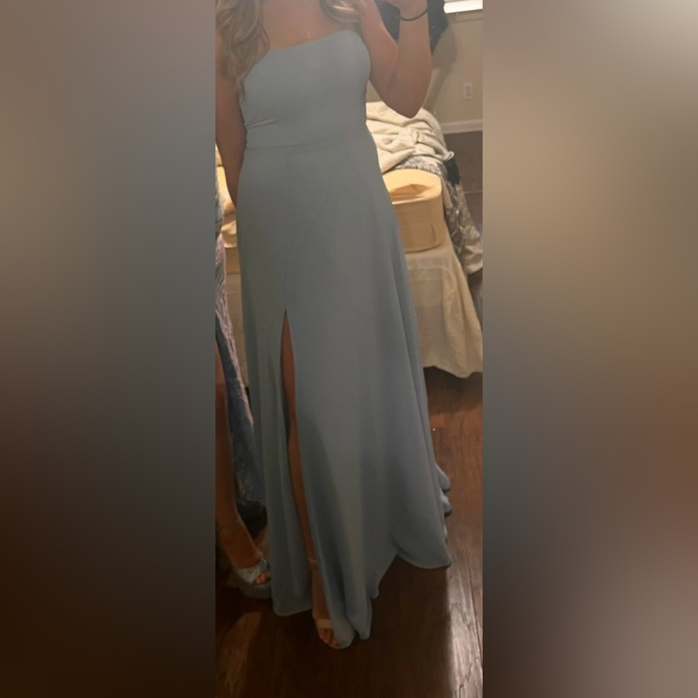 Windsor Light Blue Maxi Dress